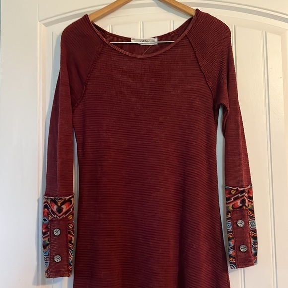 Able Thermal knit Dress Size Medium - Picture 2 of 8